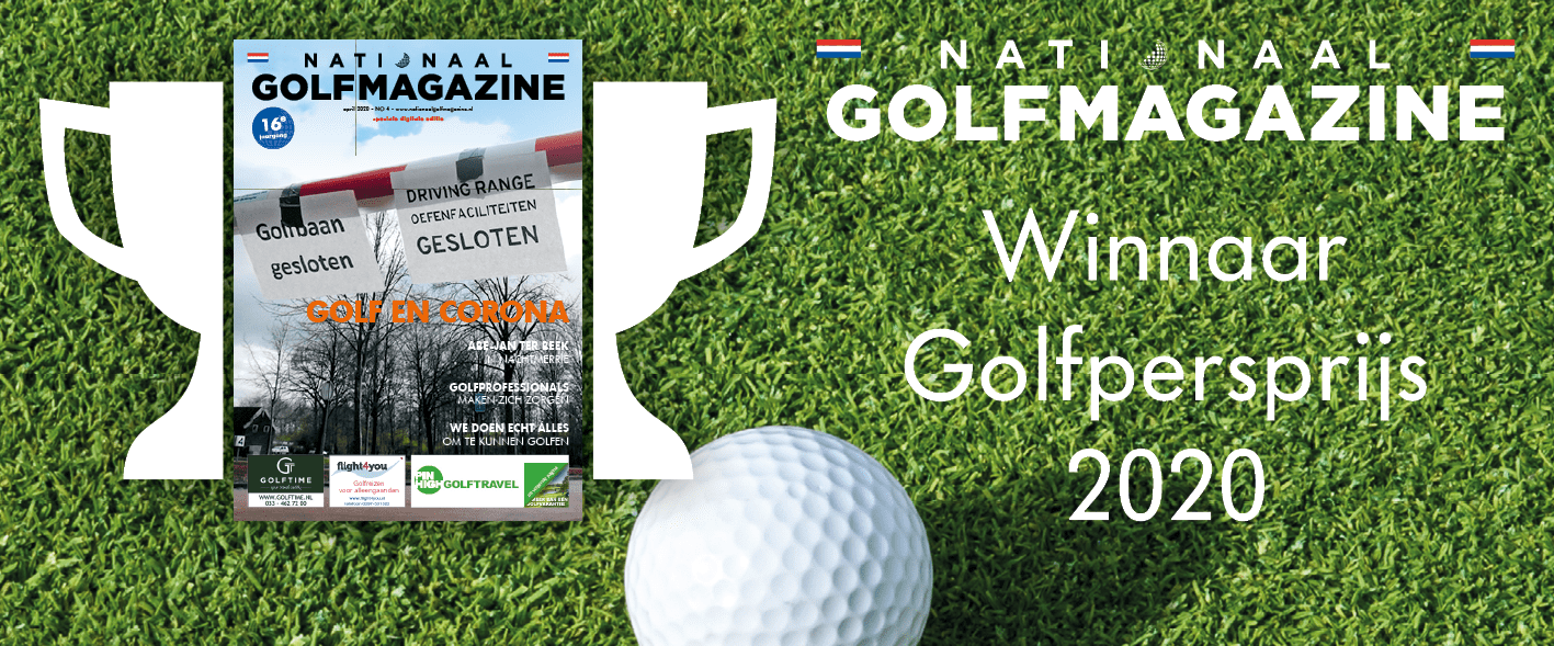 Nationaal Golfmagazine wint Golfpersprijs 2020